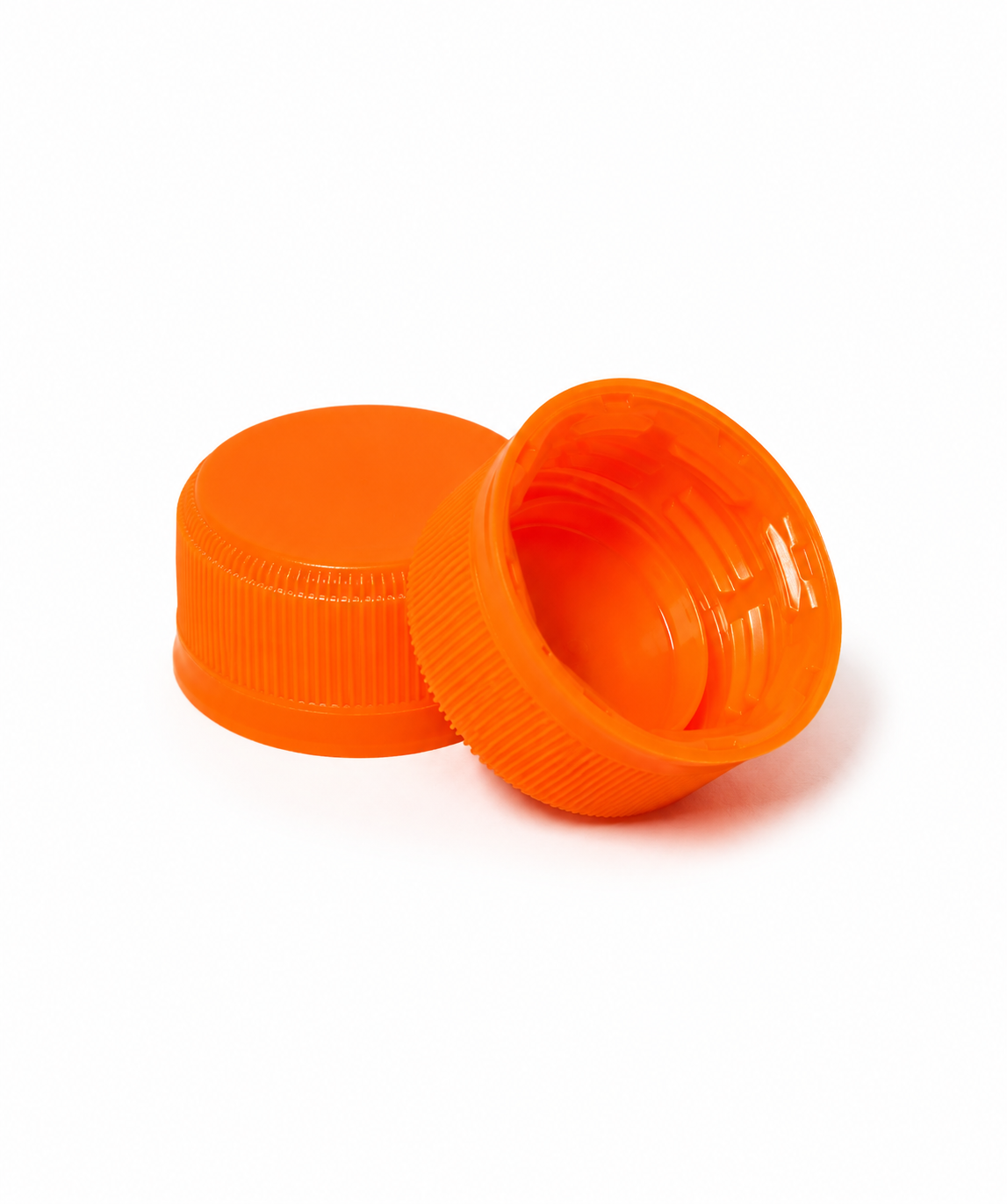 Orange CSD Single Piece Cap